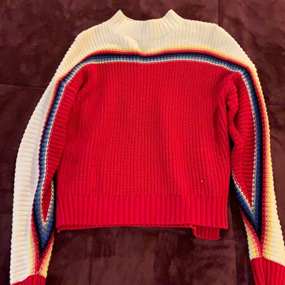 Fun multi colored sweater!